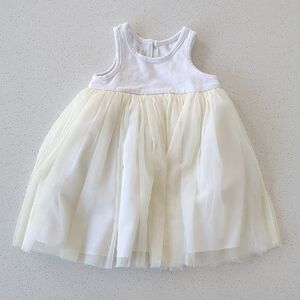 Pippa & Julie White and Cream Dress